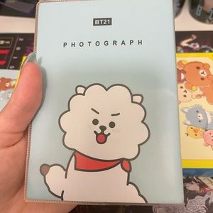 BTS Jin RJ bt21 photography notebook